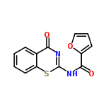 InChI=1/C13H8N2O3S/c16-11-8-4-1-2-6-10(8)19-13(14-11)15-12(17)9-5-3-7-18-9/h1-7H,(H,14,15,16,17)