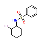 InChI=1/C12H16ClNO2S/c13-11-8-4-5-9-12(11)14-17(15,16)10-6-2-1-3-7-10/h1-3,6-7,11-12,14H,4-5,8-9H2