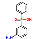 InChI=1/C12H12NO2P/c13-10-5-4-8-12(9-10)16(14,15)11-6-2-1-3-7-11/h1-9H,13H2,(H,14,15)