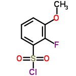 InChI=1/C7H6ClFO3S/c1-12-5-3-2-4-6(7(5)9)13(8,10)11/h2-4H,1H3