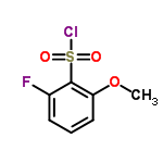 InChI=1/C7H6ClFO3S/c1-12-6-4-2-3-5(9)7(6)13(8,10)11/h2-4H,1H3