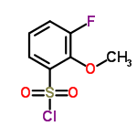 InChI=1/C7H6ClFO3S/c1-12-7-5(9)3-2-4-6(7)13(8,10)11/h2-4H,1H3