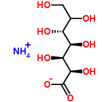 InChI=1/C7H14O8.H3N/c8-1-2(9)3(10)4(11)5(12)6(13)7(14)15;/h2-6,8-13H,1H2,(H,14,15);1H3/t2?,3-,4-,5+,6-;/m1./s1