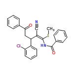 InChI=1/C26H21ClN2O2S/c1-32-26(29-25(31)19-12-6-3-7-13-19)22(17-28)21(20-14-8-9-15-23(20)27)16-24(30)18-10-4-2-5-11-18/h2-15,21H,16H2,1H3,(H,29,31)/b26-22+