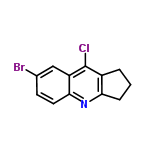InChI=1/C12H9BrClN/c13-7-4-5-11-9(6-7)12(14)8-2-1-3-10(8)15-11/h4-6H,1-3H2