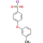 InChI=1/C13H11ClO3S/c1-10-3-2-4-12(9-10)17-11-5-7-13(8-6-11)18(14,15)16/h2-9H,1H3