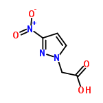 InChI=1/C5H5N3O4/c9-5(10)3-7-2-1-4(6-7)8(11)12/h1-2H,3H2,(H,9,10)