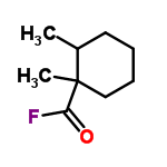 InChI=1/C9H15FO/c1-7-5-3-4-6-9(7,2)8(10)11/h7H,3-6H2,1-2H3