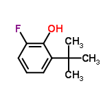 InChI=1/C10H13FO/c1-10(2,3)7-5-4-6-8(11)9(7)12/h4-6,12H,1-3H3