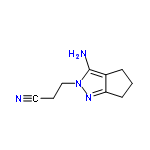 InChI=1/C9H12N4/c10-5-2-6-13-9(11)7-3-1-4-8(7)12-13/h1-4,6,11H2