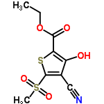 InChI=1/C9H9NO5S2/c1-3-15-8(12)7-6(11)5(4-10)9(16-7)17(2,13)14/h11H,3H2,1-2H3