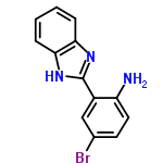 InChI=1/C13H10BrN3/c14-8-5-6-10(15)9(7-8)13-16-11-3-1-2-4-12(11)17-13/h1-7H,15H2,(H,16,17)