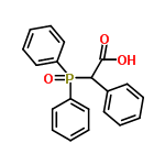 InChI=1/C20H17O3P/c21-20(22)19(16-10-4-1-5-11-16)24(23,17-12-6-2-7-13-17)18-14-8-3-9-15-18/h1-15,19H,(H,21,22)