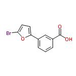 InChI=1/C11H7BrO3/c12-10-5-4-9(15-10)7-2-1-3-8(6-7)11(13)14/h1-6H,(H,13,14)