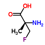 InChI=1/C4H8FNO2/c1-4(6,2-5)3(7)8/h2,6H2,1H3,(H,7,8)/t4-/m1/s1