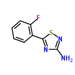 InChI=1/C8H6FN3S/c9-6-4-2-1-3-5(6)7-11-8(10)12-13-7/h1-4H,(H2,10,12)