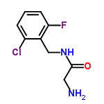 InChI=1/C9H10ClFN2O/c10-7-2-1-3-8(11)6(7)5-13-9(14)4-12/h1-3H,4-5,12H2,(H,13,14)