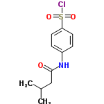 InChI=1/C11H14ClNO3S/c1-8(2)7-11(14)13-9-3-5-10(6-4-9)17(12,15)16/h3-6,8H,7H2,1-2H3,(H,13,14)