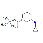 InChI=1/C13H24N2O2/c1-13(2,3)17-12(16)15-8-4-5-11(9-15)14-10-6-7-10/h10-11,14H,4-9H2,1-3H3