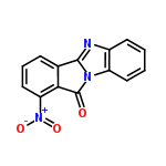 InChI=1/C14H7N3O3/c18-14-12-8(4-3-7-11(12)17(19)20)13-15-9-5-1-2-6-10(9)16(13)14/h1-7H