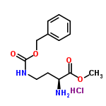 InChI=1/C13H18N2O4.ClH/c1-18-12(16)11(14)7-8-15-13(17)19-9-10-5-3-2-4-6-10;/h2-6,11H,7-9,14H2,1H3,(H,15,17);1H/t11-;/m0./s1