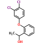 InChI=1/C14H12Cl2O2/c1-9(17)11-4-2-3-5-14(11)18-10-6-7-12(15)13(16)8-10/h2-9,17H,1H3