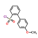 InChI=1/C13H11ClO3S/c1-17-11-8-6-10(7-9-11)12-4-2-3-5-13(12)18(14,15)16/h2-9H,1H3