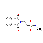 InChI=1/C11H12N2O4S/c1-12-18(16,17)7-6-13-10(14)8-4-2-3-5-9(8)11(13)15/h2-5,12H,6-7H2,1H3