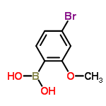 InChI=1/C7H8BBrO3/c1-12-7-4-5(9)2-3-6(7)8(10)11/h2-4,10-11H,1H3