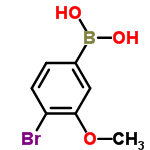 InChI=1/C7H8BBrO3/c1-12-7-4-5(8(10)11)2-3-6(7)9/h2-4,10-11H,1H3