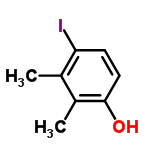 InChI=1/C8H9IO/c1-5-6(2)8(10)4-3-7(5)9/h3-4,10H,1-2H3