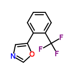 InChI=1/C10H6F3NO/c11-10(12,13)8-4-2-1-3-7(8)9-5-14-6-15-9/h1-6H