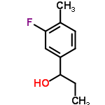 InChI=1/C10H13FO/c1-3-10(12)8-5-4-7(2)9(11)6-8/h4-6,10,12H,3H2,1-2H3