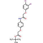 InChI=1/C20H21Cl2NO5/c1-20(2,3)28-19(25)12-27-14-6-4-13(5-7-14)23-18(24)11-26-15-8-9-16(21)17(22)10-15/h4-10H,11-12H2,1-3H3,(H,23,24)