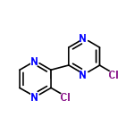 InChI=1/C8H4Cl2N4/c9-6-4-11-3-5(14-6)7-8(10)13-2-1-12-7/h1-4H