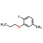 InChI=1/C10H13FO/c1-3-6-12-10-7-8(2)4-5-9(10)11/h4-5,7H,3,6H2,1-2H3