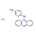 InChI=1/C19H15N3.ClH/c20-13-9-11-14(12-10-13)21-19-15-5-1-3-7-17(15)22-18-8-4-2-6-16(18)19;/h1-12H,20H2,(H,21,22);1H