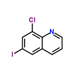 InChI=1/C9H5ClIN/c10-8-5-7(11)4-6-2-1-3-12-9(6)8/h1-5H