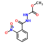 InChI=1/C9H9N3O5/c1-17-9(14)11-10-8(13)6-4-2-3-5-7(6)12(15)16/h2-5H,1H3,(H,10,13)(H,11,14)