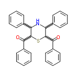 InChI=1/C30H25NO2S/c32-27(23-17-9-3-10-18-23)29-25(21-13-5-1-6-14-21)31-26(22-15-7-2-8-16-22)30(34-29)28(33)24-19-11-4-12-20-24/h1-20,25-26,29-31H