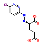 InChI=1/C9H9ClN4O4/c10-6-2-3-7(14-12-6)13-11-5(9(17)18)1-4-8(15)16/h2-3H,1,4H2,(H,13,14)(H,15,16)(H,17,18)