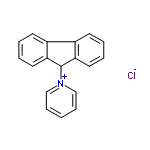 InChI=1/C18H14N.ClH/c1-6-12-19(13-7-1)18-16-10-4-2-8-14(16)15-9-3-5-11-17(15)18;/h1-13,18H;1H/q+1;/p-1