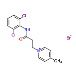 InChI=1/C15H14Cl2N2O.BrH/c1-11-5-8-19(9-6-11)10-7-14(20)18-15-12(16)3-2-4-13(15)17;/h2-6,8-9H,7,10H2,1H3;1H