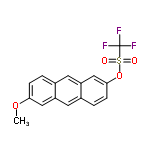 InChI=1/C16H11F3O4S/c1-22-14-4-2-10-7-13-9-15(23-24(20,21)16(17,18)19)5-3-11(13)6-12(10)8-14/h2-9H,1H3