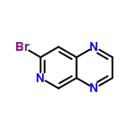 InChI=1/C7H4BrN3/c8-7-3-5-6(4-11-7)10-2-1-9-5/h1-4H