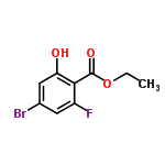 InChI=1/C9H8BrFO3/c1-2-14-9(13)8-6(11)3-5(10)4-7(8)12/h3-4,12H,2H2,1H3