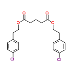 InChI=1/C21H22Cl2O4/c22-18-8-4-16(5-9-18)12-14-26-20(24)2-1-3-21(25)27-15-13-17-6-10-19(23)11-7-17/h4-11H,1-3,12-15H2