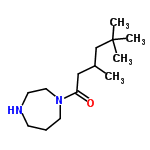 InChI=1/C14H28N2O/c1-12(11-14(2,3)4)10-13(17)16-8-5-6-15-7-9-16/h12,15H,5-11H2,1-4H3