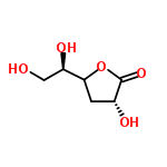 InChI=1/C6H10O5/c7-2-4(9)5-1-3(8)6(10)11-5/h3-5,7-9H,1-2H2/t3-,4-,5?/m1/s1