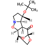 InChI=1/C14H21NO5/c1-14(2,3)19-7-4-5-15-10(7)9-11(16)13-17-6-8(18-13)12(9)20-15/h7-10,12-13H,4-6H2,1-3H3/t7-,8+,9-,10-,12+,13+/m0/s1